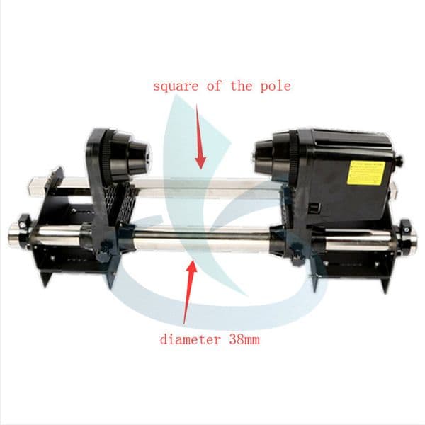 Roland VP540 VS640 eco solvent printer DX5 DX7 roller auto take up system for Mimaki Xuli Smart color paper Take up reel single motor 38mm