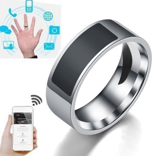 Rings Waterproof Digital Fashion Accessory Control Intelligent Finger NFC Smart Ring Women Men