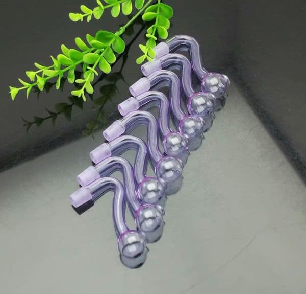 Hot Selling Purple S Cooker Furniture Accessories Glass Bongs Glass Smoking Pipe Water Pipes Oil Rig Glass Bowls Oil Burner