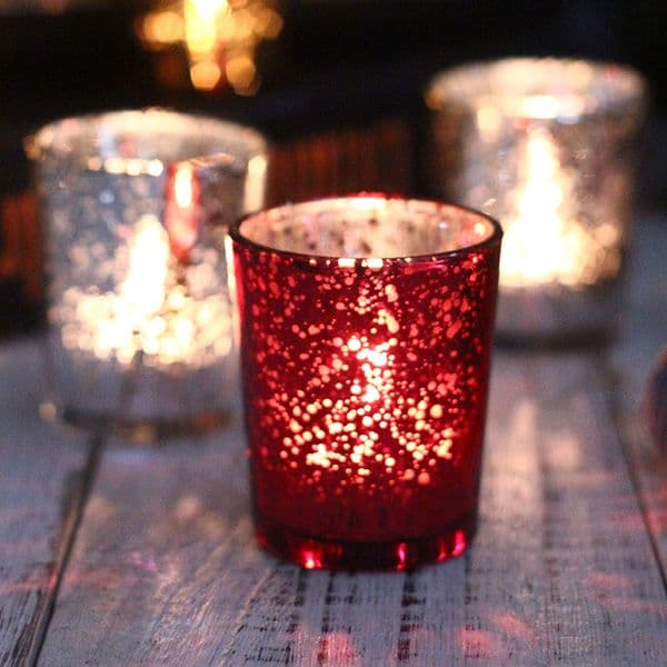 5.5x6.7cm Starry sky romantic stained glass candle holder craft decoration candle cup without candle