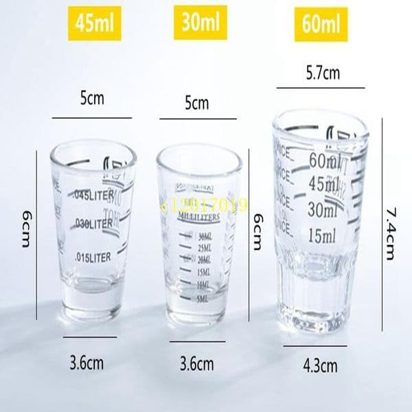 free shipping Heavy glass oz cup ounce cup graduated measuring cup