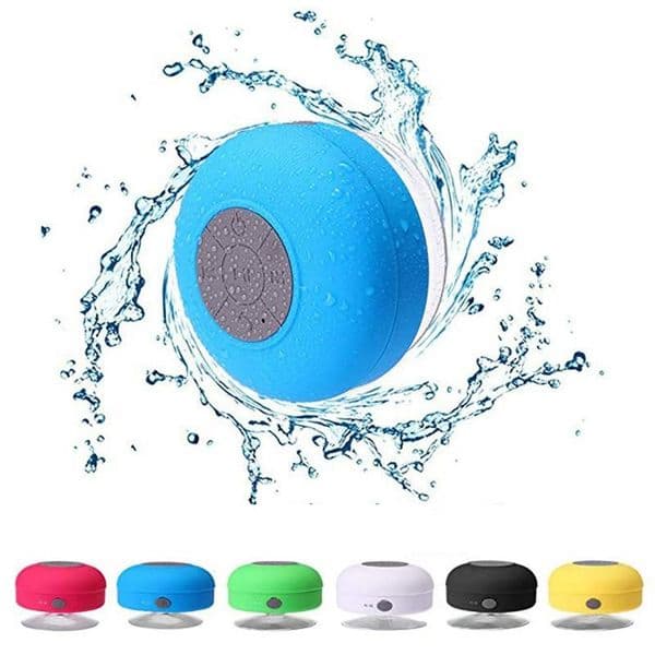 Waterproof Wireless Bluetooth Speaker Mini Portable Subwoofer Shower Speakers Car Handsfree Receive Call Music Suction Mic For smartphones