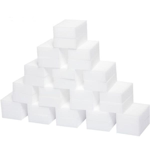 NEW White Magic Eraser Sponge 1006020mm Removes Dirt Soap Scum Debris from All Types of Surfaces Universal Cleaning Sponge H22
