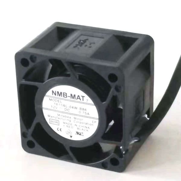 ORIGINAL 1611RL-04W-B86 0.75A 1611RL-04W-B46 0.13A DC12V Original NMB 40x40x28MM 4 Lines Computer server Cooling fan