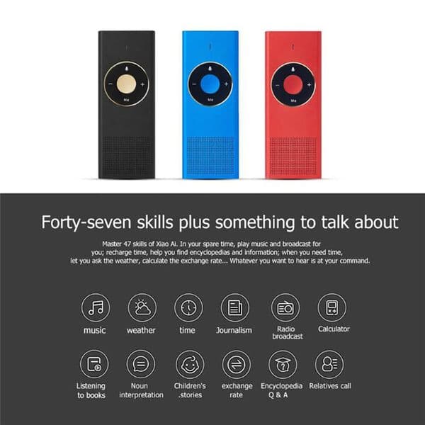 Xiaomi Youpin Moyu AI Translator Pro 15 Languages 7 Days Standby 8H Continuous 47 Skills Translate Machine Smart Voice Translator 3013331C6
