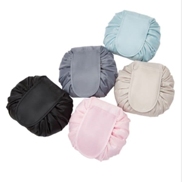 New Lazy Man Cosmetic Bag Drawing Line Cosmetic Bag Portable Travel Cosmetic Bag