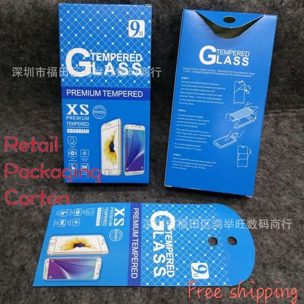 For All Smart Phone Protective Film Packaging Box Apple Android Envelope 10 In 1 Retail Packaging Carton General Applicable Wholesale Guard