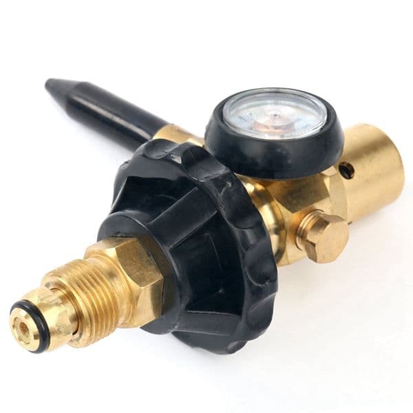 Freeshipping Helium Tank Regulator Filler Valve For Balloons With Gauge