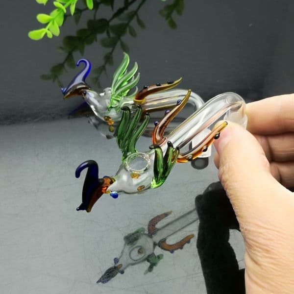 Smoking pipes hookah Oil Burner Pipes Smokings Glass Bowl Classic Colorful Phoenix Glass Burner