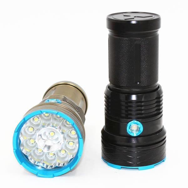 25000 lumens SKYRAY King 12T6 LED flashlamp 12 x XM-L T6 Tactical Portable Led Flashlight Hunting Lamp Flashlights Torch