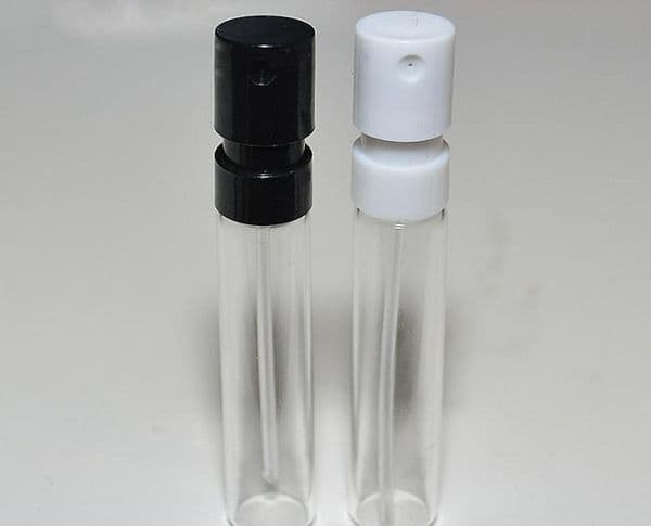 1000pcs/lot 2ml Glass Sample Vials mini perfume spray bottle 2ml trial sample perfume bottles DHL Free Shipping SN123
