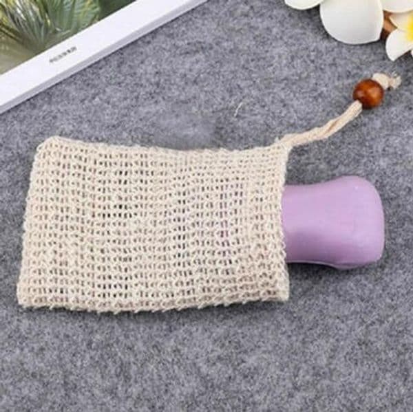 Soap blister mesh double-layer soap net Foaming Net easy bubble mesh bag Rich in foam Soap storage Bathroom Cleaning Tools SHU10