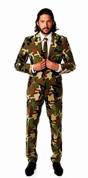 Customize Designe Camouflage Groom Tuxedos Notch Lapel Groomsmen Wedding Dress Best Popular Men Formal Party Prom Suit(Jacket+Pants+Tie) 765