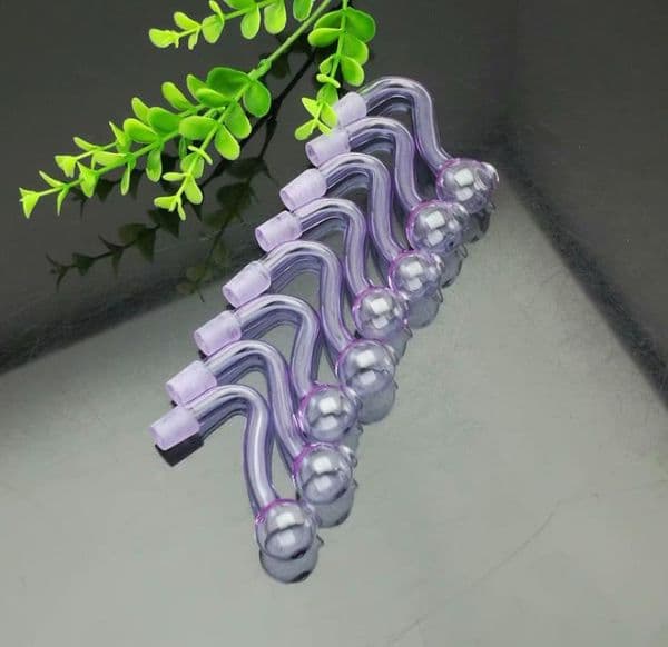 Hot Selling Purple S Cooker Furniture Accessories Glass Bongs Glass Smoking Pipe Water Pipes Oil Rig Glass Bowls Oil Burner