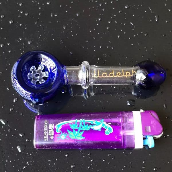 Glass Oil Burner Pipes hookah Glass Smoking bongs Smoke Pipes Snowflake Glass Pipe