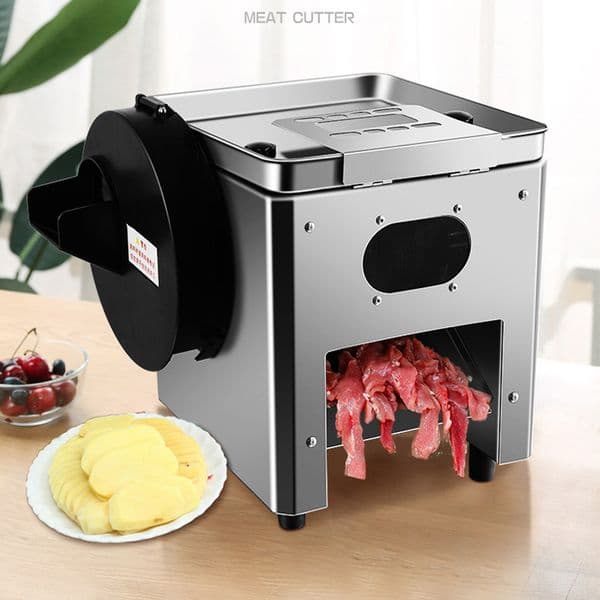 110V 220V Electric vegetable cutting machine meat cutting machine commercial household multi-function kitchen meat slicer machine