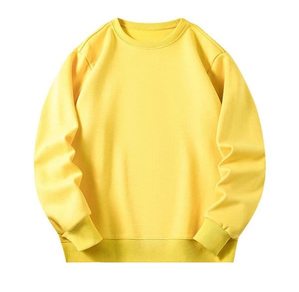 a469 Men Long-sleeved T-shirt Round Neck Long-sleeved Loose Sweatshirt Loose