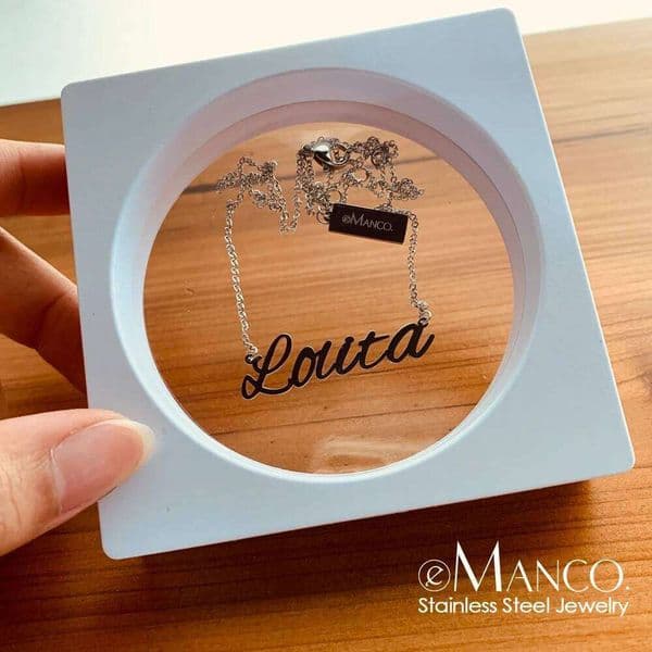 No Logo Necklace Fashion Gift Personalised Clear Box Bracelet Packaging Dropshipping / Wholesale