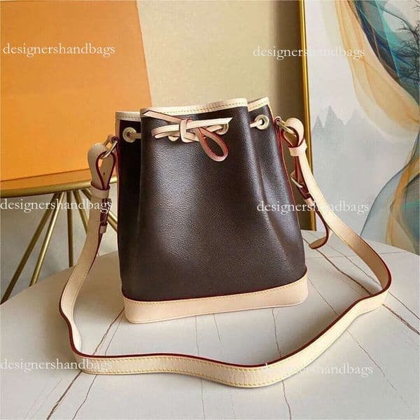 10A Mirror Quality NOE Bucket Designer Classic Vintage Bouquet Rope Coated Canvas Women Shoulder Crossbody Drawstring Bag Fashion Handbag