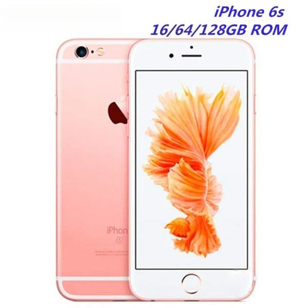 Reburbished iphone 6s Smartphone Unlocked iPhone 6S Second Hand 4.7" IOS 16/64/128GB ROM 2GB RAM 12.0MP Dual Core A9 4G LTE