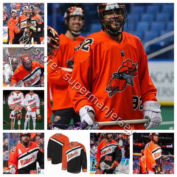 2026 Custom Mens Buffalo Bandits Nll Hockey Jersey Tehoka Nanticoke MacKay Benesch Nielsen Josh Byrne Triolo Scanlan Buchanan Dhane Smith Whitty Weiss Matt Vinc