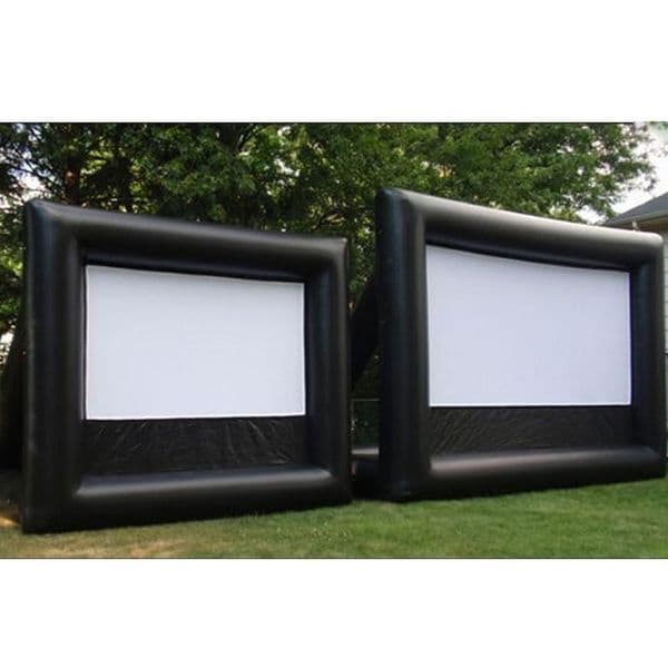 Free delivery Touring 10x8mH (33x26ft) Big Outdoor Inflatable Cinema Screen,rear projection movie screens for sale air balloon decoration toys sport advertising