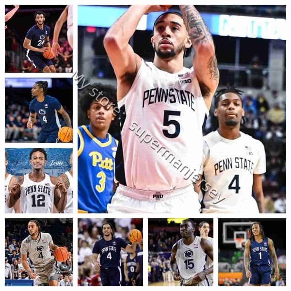 202526 Penn State Nittany Lions College basketball jersey Blackwood Ciani Dilione V Grodin Houser Juric Lotito Mingo Mirtic Reed Rice Stewart
