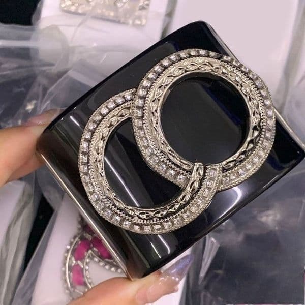 High Quality Designer Bracelet Acrylic Copper Bangle Letter Bracelet Jewelry Wristband Cuff for Men Womens Trendy Gifts
