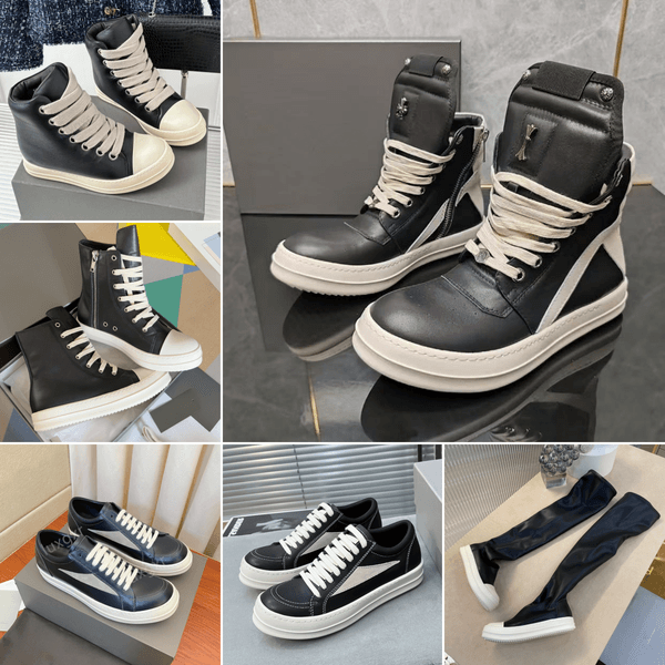 designer boots shoes designer sneakers mens shoes women shoes sneakers chaussure mens trainers classic black low booties calfskin canvas platform free shipping