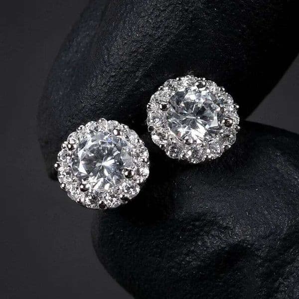 AAA Cubic Zircon Stud for Women Exquisite Couple Earrings Fancy Anniversary Trendy Jewelry Gifts
