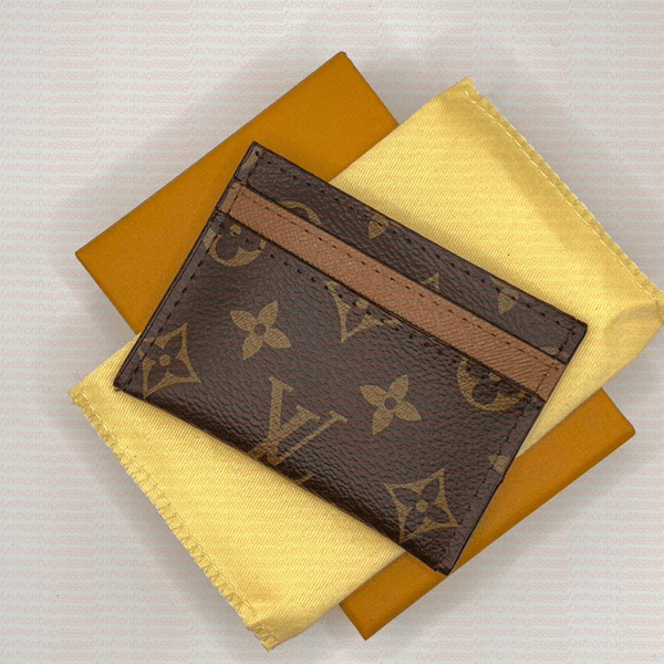2025 Fashion Card Holders Woman Mini Wallet Designer Pure Color Genuine Leather Pebble Texture Luxury Black Wallet With Box