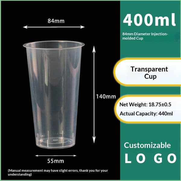 Yiqun Food Plastic Cup for Bubble Tea Beverage Packaging High quality