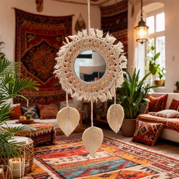 Vibrant Feathery Ornament Necklace with Artistic Appeal