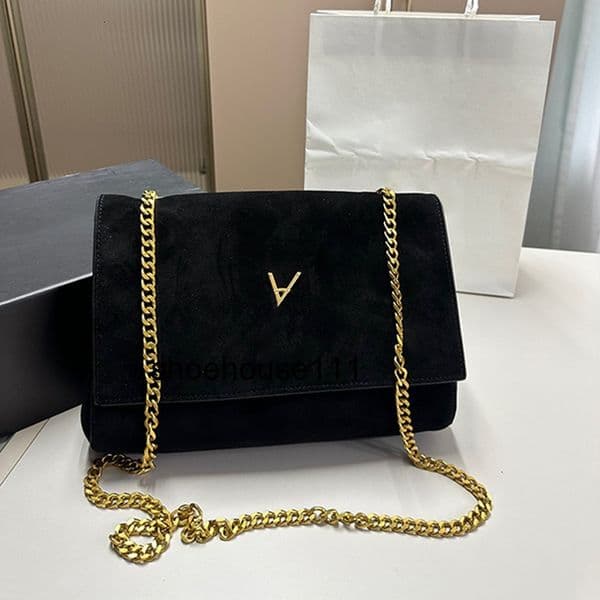 Shoulder Bags designer luxnuy Shoulder suede Women Envelope Messenger Bag Chain Cross Body Handbags Purse Genuine Leather Crocodile pattern double sided