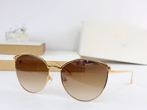 Womens Sunglasses For Women Men Sun Glasses Mens 0597SA Fashion Style Protects Eyes UV400 Lens With Random Box And Case