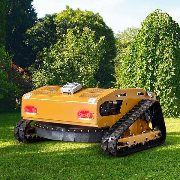 Cordless No cord hassle power equipment lawn mower machine portable remote control lawn mower shenzhen