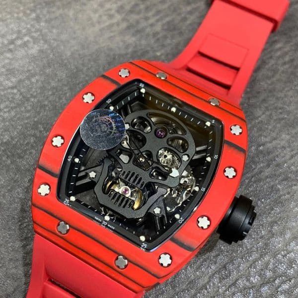 2026 Top quality AAAAA Luxury mens watch super clone watches ntpt carbon fiber rm52s designer watches men tourbillon mechanical movement 49c8