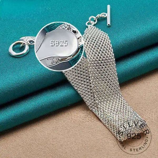 Silver Color Exquisite Bracelet Fashion Charm Women Men Solid Heave Chain Cute Simple Models Jewelry Bracelets