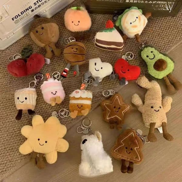 Jellys Cat Keychain Collection Set Toys Fluffy Cute Endearing Animal-Shaped Fur Dolls - Gift For Babies And Mothers Cuddly Toy 808 6Dc c49