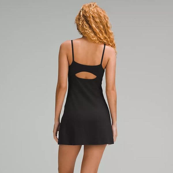 Halter dress, outdoor casual sports tennis dress, training and fitness high-elasticity yoga wear