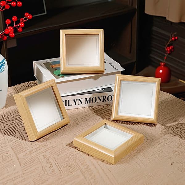 High-Quality Dark Walnut Finish Framing Elegant Black Walnut Color Photo Frame Black Walnut Wood Picture Frame