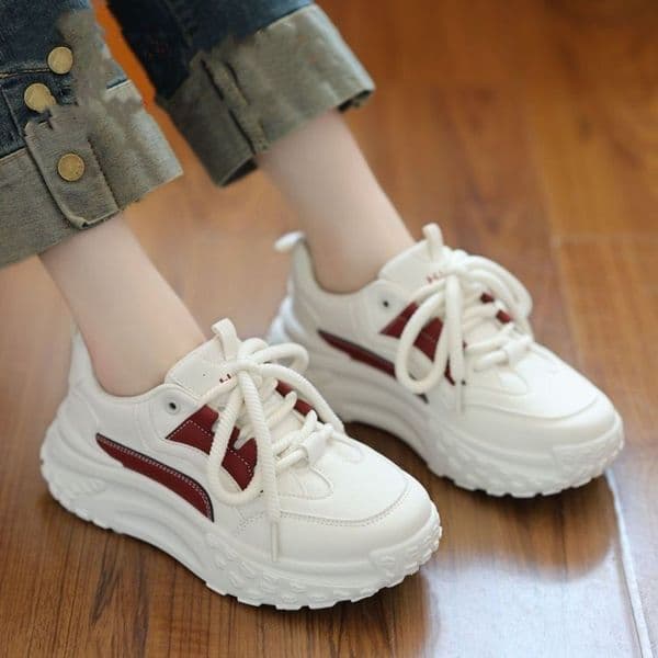 Ddmytiger Hot Selling Dad Spring Summer Thick Soled New Trendy Casual Sports For Women Student Running Shoes Outdoor Shoes