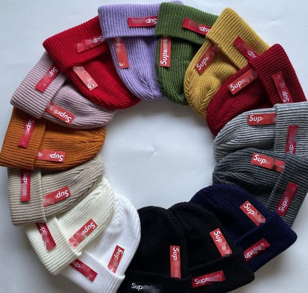 Supremely Beanie Designer Beanie Baseball Hat For Man Woman Hat Knitted Hat Letter Embroidery Warm Hat Cuffed Cold-Proof Hat Street Dance Hip-Hop Hat