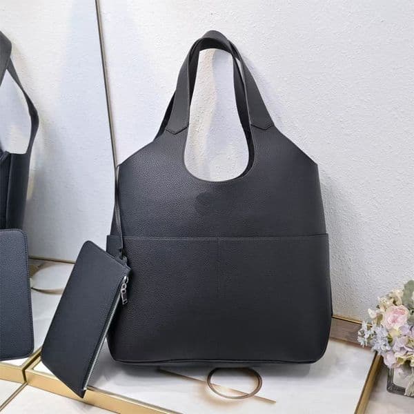Luxury Design Evening Bags Women Genuine Leather Crossbody Bags retro double front bag bucket bag with large capacity simple commuting shoulder bag