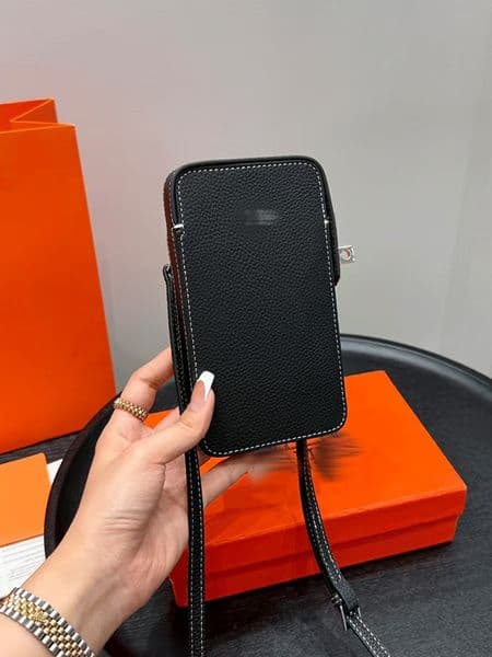 Designer Fashion Solid Color Multi-Purpose Phone Wallet Multi-Function Clutch Bag Single Shoulder Crossbody Women Crossbody Bag