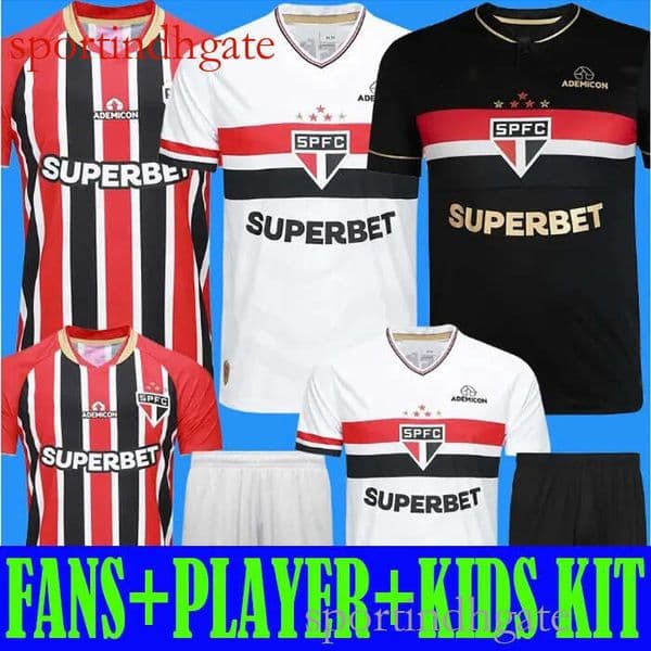 26 Sao Paulo soccer jerseys 2025 2026 home away training Lucas Luciano Calleri Rafinha Andre Silva Ferreira Camisa de Futebol Men women football uniforms top quality