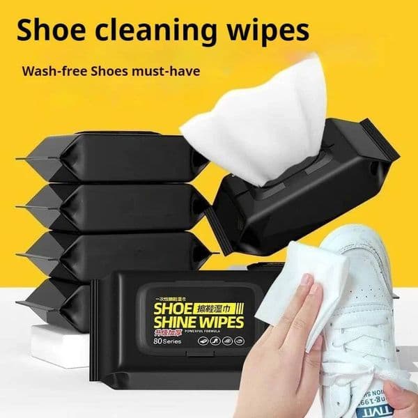 Bestseller Portable Outdoor Shoe Cleaner Wipes Powerful Disposable Sneaker Cloths for White Shoes Sneakers Cleaning Kit ddmytues