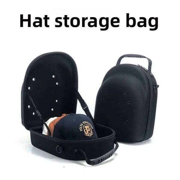 Three Colors Unisex Hat Travel Bag Baseball Cap Case Sport High Quality Storage Carrier Box Display EVA Carrying Bags 26H0111