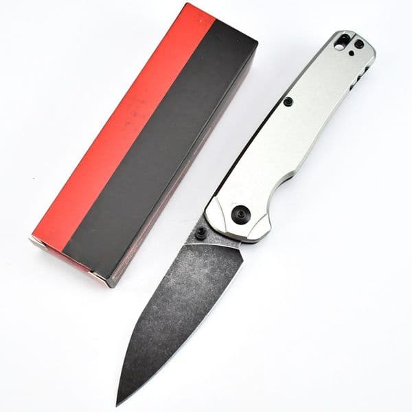 KS 6105 BLK Bel Air DuraLock KVT Folding Knife CPM MagnaCut PVD Blade Anodized Aluminum Handles Outdoor Camping Survival Knife