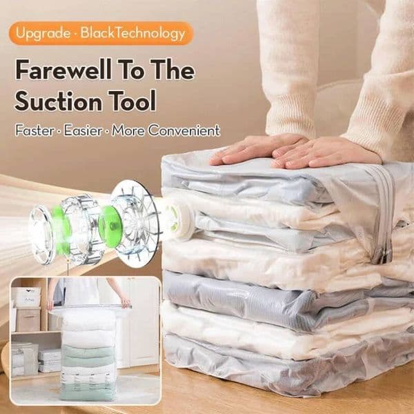 Bestseller No need to extract air Household Large Capacity 3-dimensional Compression Multi Functional Vacuum Storage Bag ddmytues
